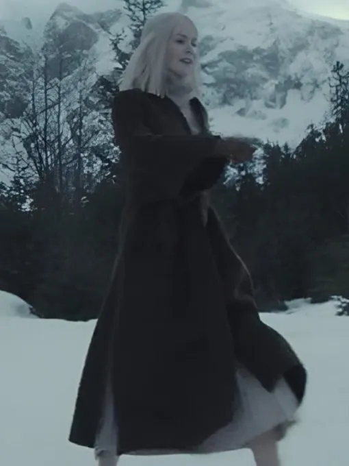 Nine Perfect strangers Nicole Kidman Brown Coat
