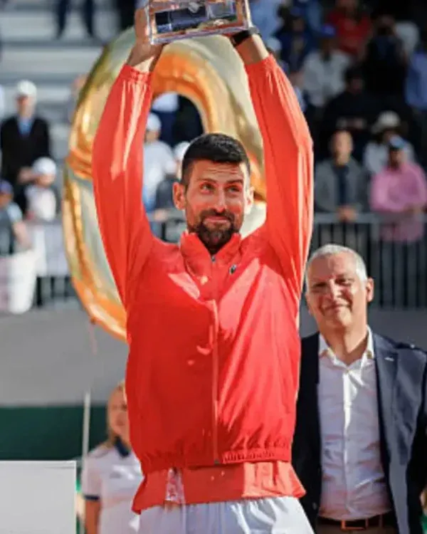 Novak Djokovic Tennis Tournament Jacket