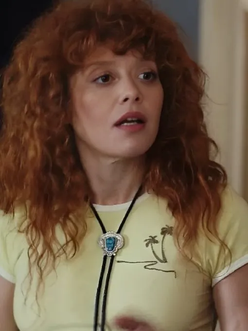 Poker Face S02 Natasha Lyonne Yellow T-Shirt