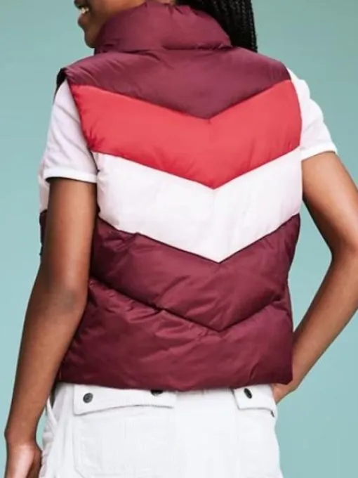 Resident Alien S04 Jenna Lamia Quilted Puffer Vest 2025
