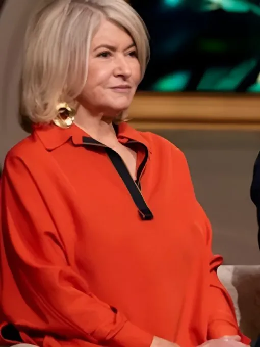 Yes Chef S01 Martha Stewart Orange Pullover Top