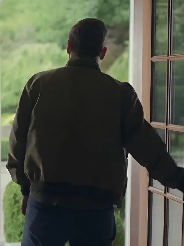 Your Friends and Neighbors Jon Hamm Brown Bomber Jacket 2025