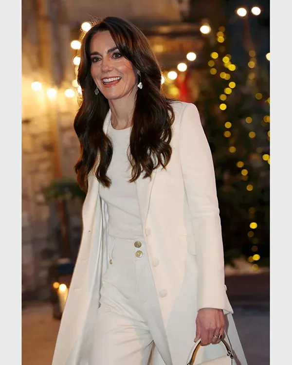 Kate Middleton White Coat