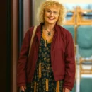 Maxine Peake I Swear Maroon Jacket 2025