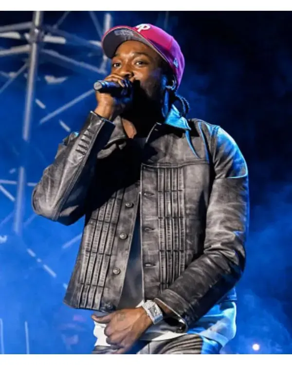 Meek Mill Roots Picnic 2025 Gray Jacket