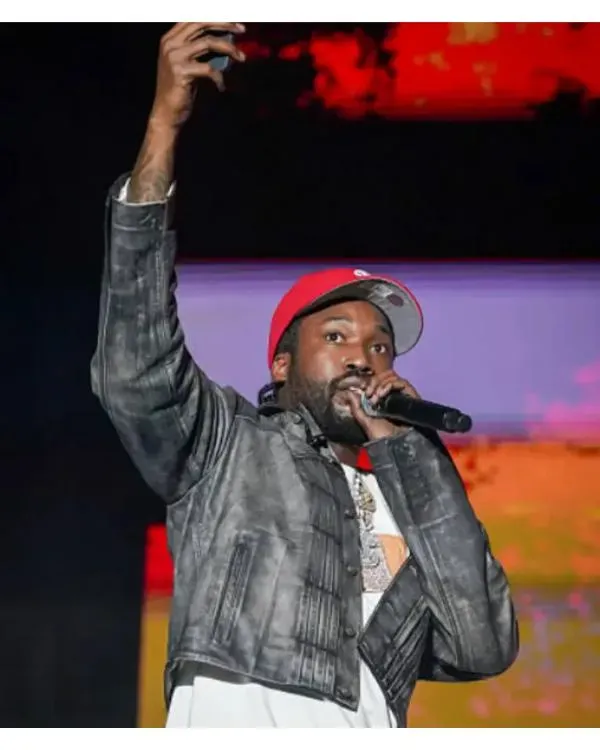 Meek Mill Roots Picnic Gray Jacket
