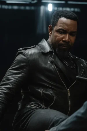 Michael Jai White Trouble Man Leather Jacket