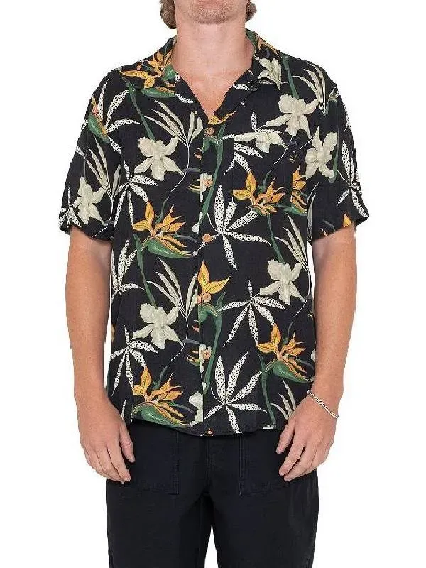 Neighbours Matt Wilson Black Floral Shirt
