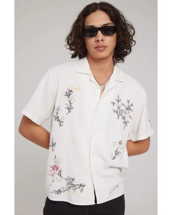 Neighbours Xavier Molyneux White Resort Shirt