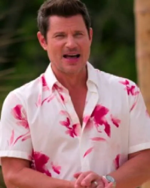 Perfect Match Nick Lachey Floral Shirt