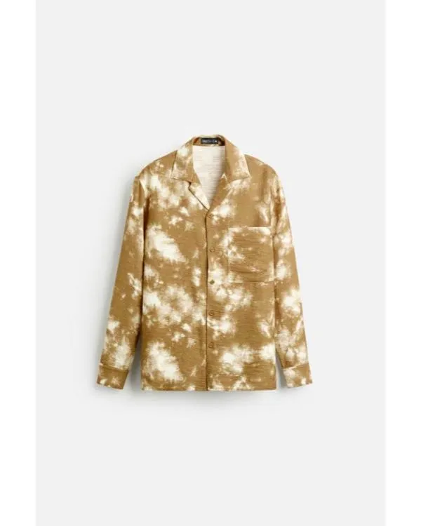 Perfect Match S03 Clayton Echard Tie Dye Print Shirt - Image 2