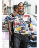Tony Rock Cassette Tape Printed Sweatshirt