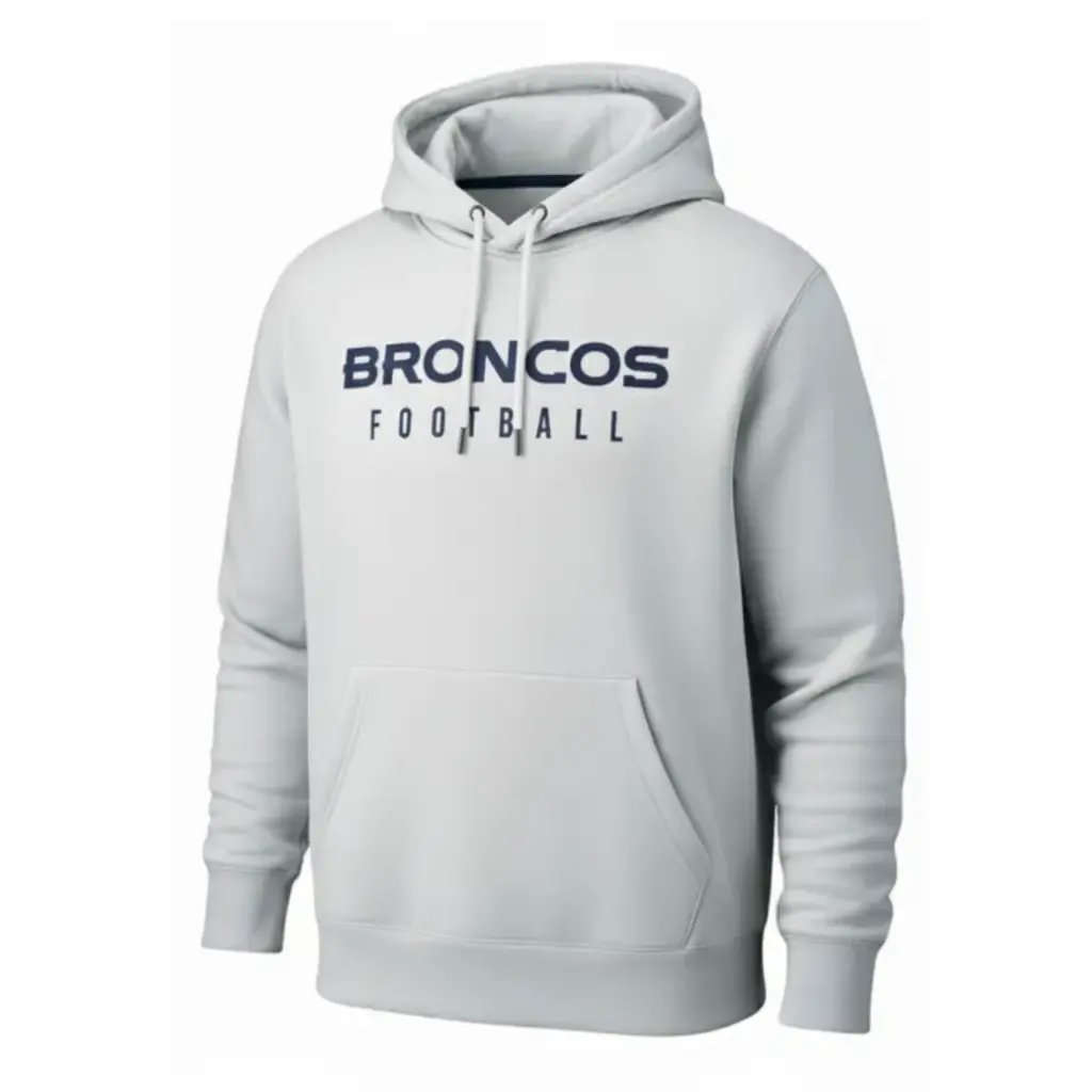 Grey Football Hoodie - Image 2