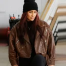Down Home Fab Chelsea DeBoer Brown Jacket