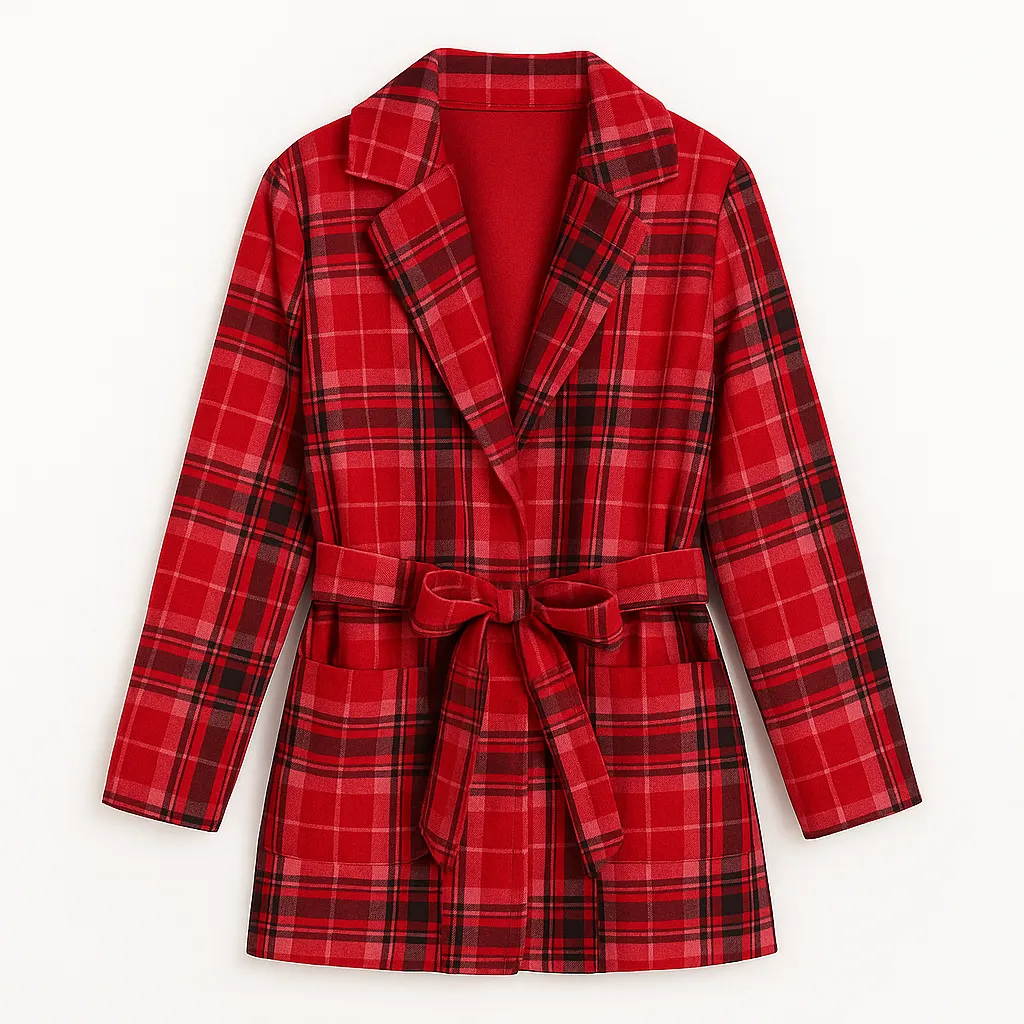 Kimberley Sustad Merry ChristmasTed Cooper Coat