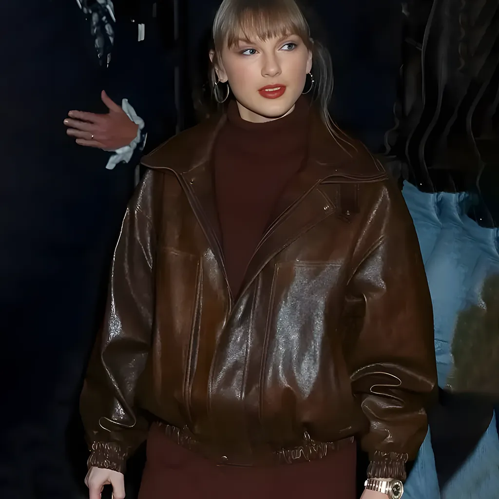 NYC Taylor Swift Brown Jacket
