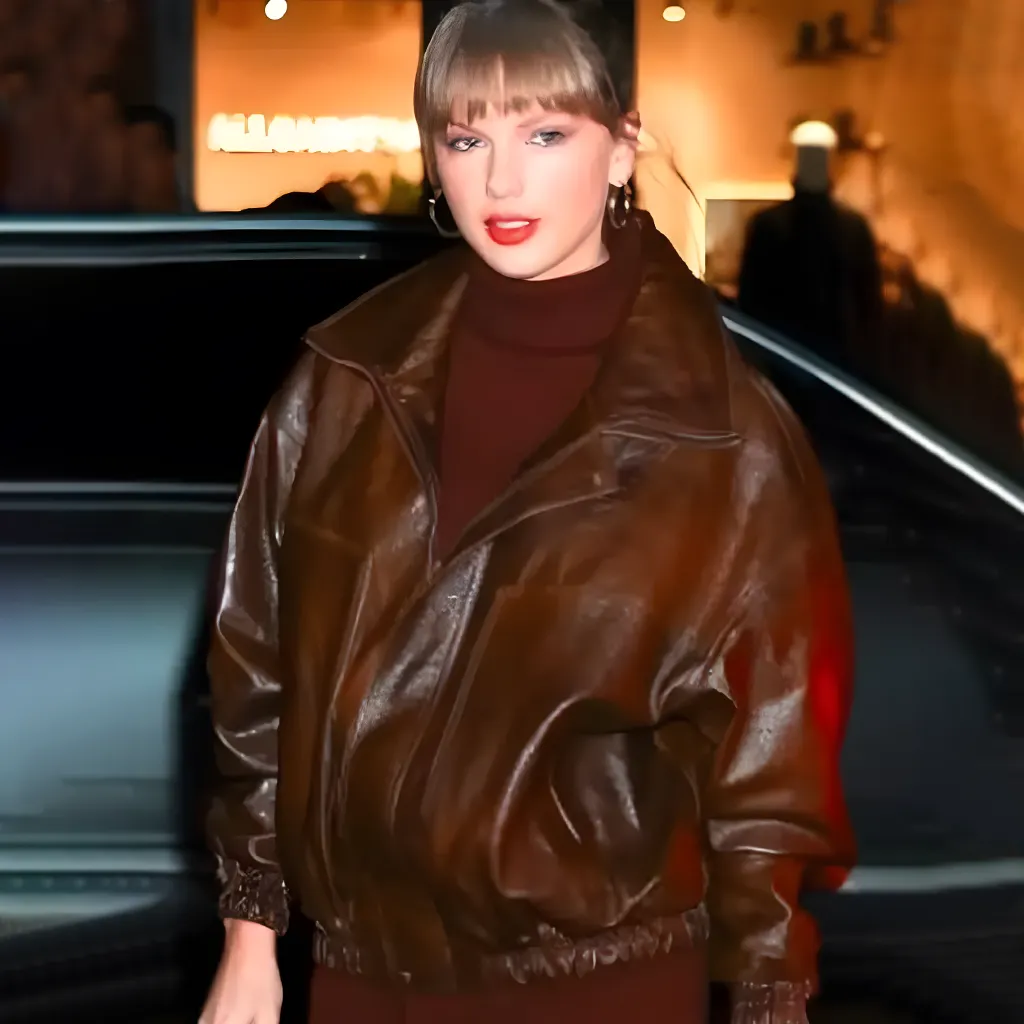 NYC Taylor Swift BrownJacket