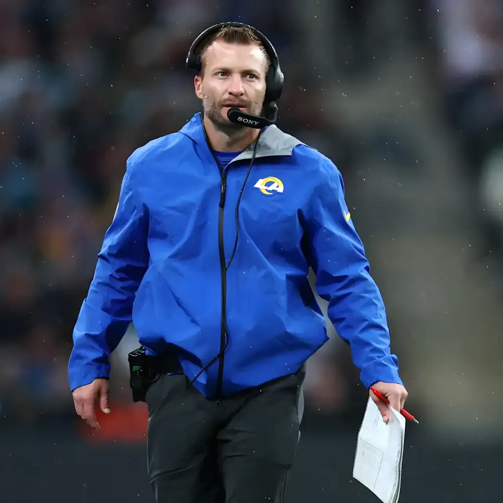 Sean McVay LA Rams 2025 Blue Jacket