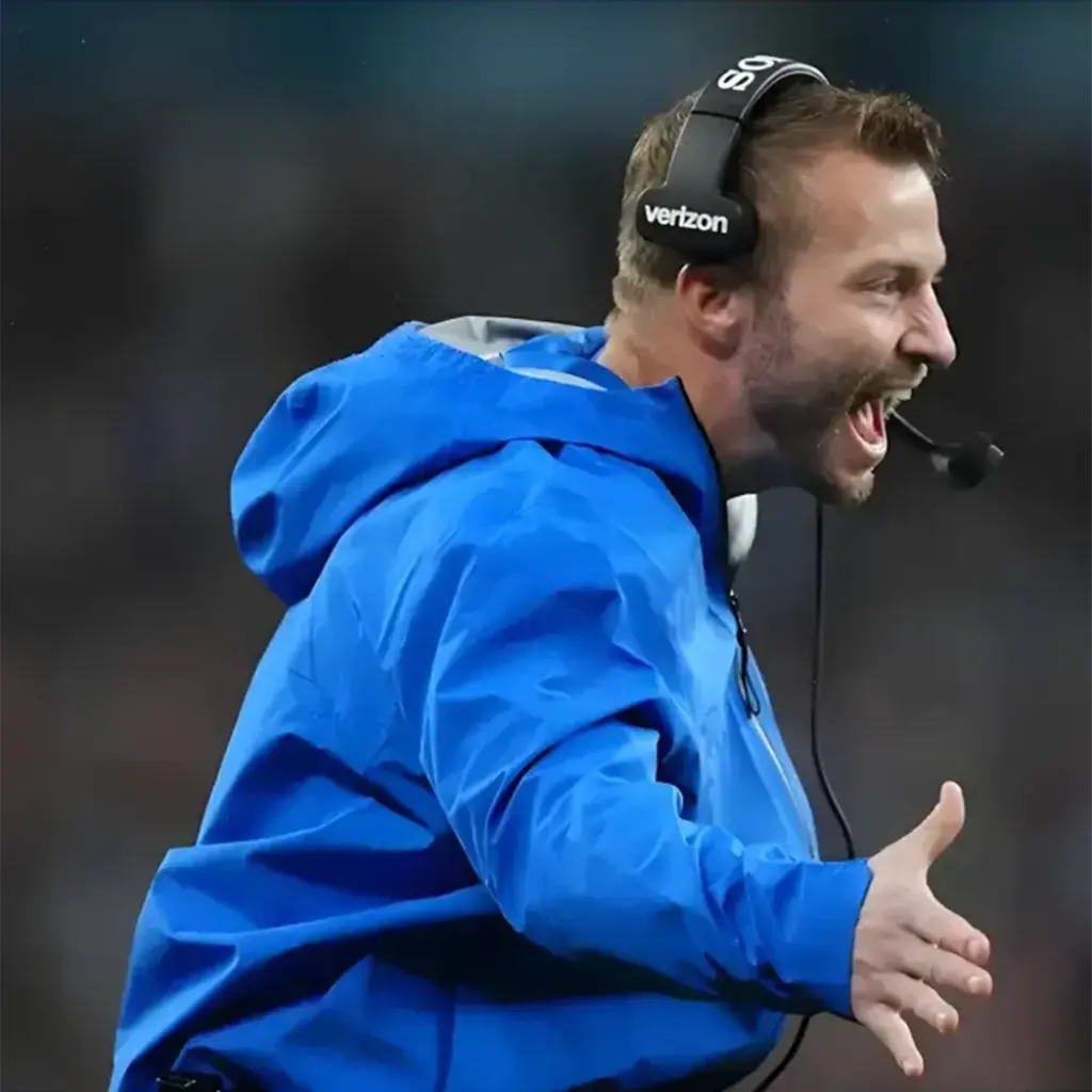 Sean McVay LA Rams 2025 Blue Jacket