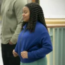 Abbott Elementary S05 Janine Teagues Blue Jacket