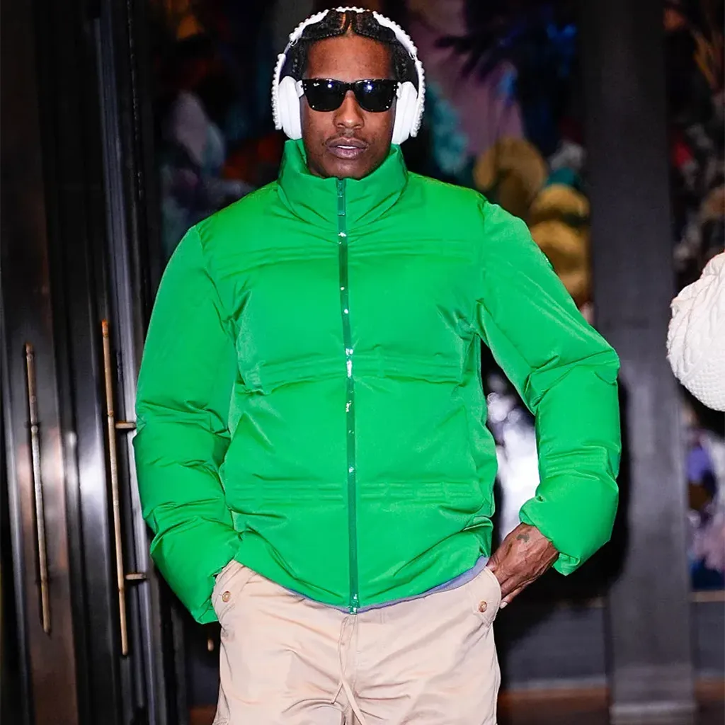 NYC-ASAP-Green-Puffer-Jacket