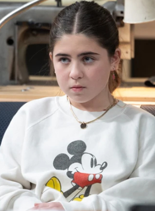 Shifting Gears S02 Barrett Margolis Mickey Mouse Sweatshirt